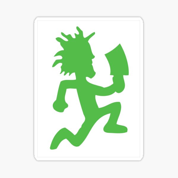 Hatchet man Sticker