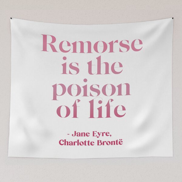 Item preview, Remorse is the Poison of Life designed and sold by rissidesigns.