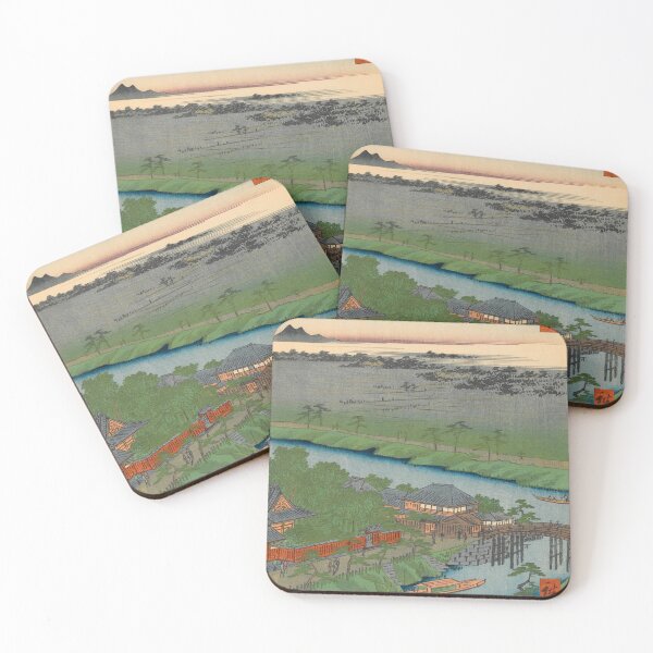 Item preview, Spring Temple Vintage Ukiyo-e Japanese Art designed and sold by VintageArchive.