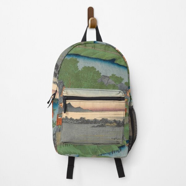 Item preview, Spring Temple Vintage Ukiyo-e Japanese Art designed and sold by VintageArchive.