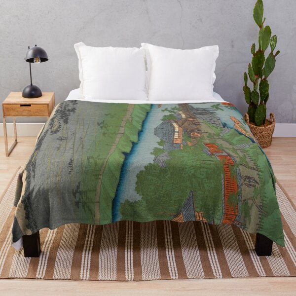 Item preview, Spring Temple Vintage Ukiyo-e Japanese Art designed and sold by VintageArchive.