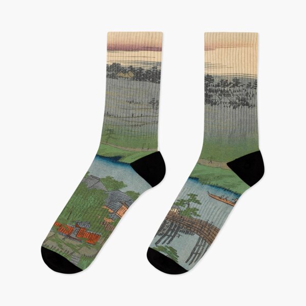 Item preview, Spring Temple Vintage Ukiyo-e Japanese Art designed and sold by VintageArchive.