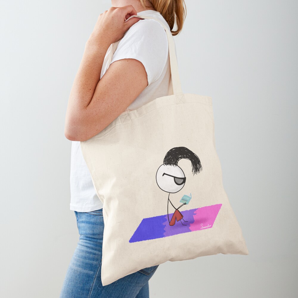 Vista previa del artículo con la obra «Bolsa de algodón», diseñado y vendido por simeonistico.