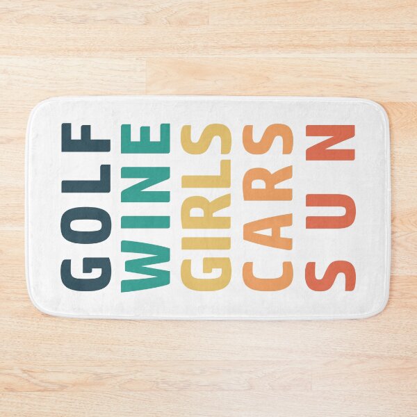 Item preview, Golf Wine Girls Cars Sun - Men Design designed and sold by StudioLiteDaLu.