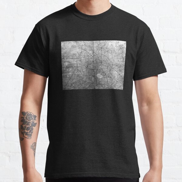 Berlin Map by Emiliano Vittoriosi Classic T-Shirt