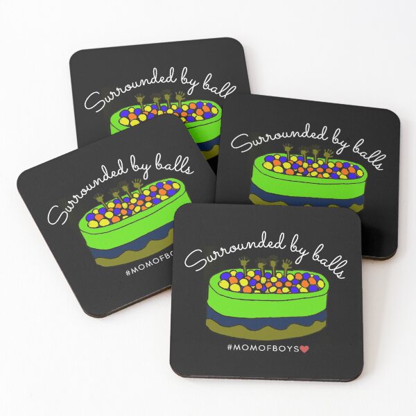 Item preview, Surrounded by balls Mom Of Boys Ballpit designed and sold by LeonardoBotha.