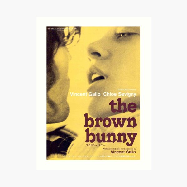 The Brown Bunny Art Print By Screamworks Redbubble