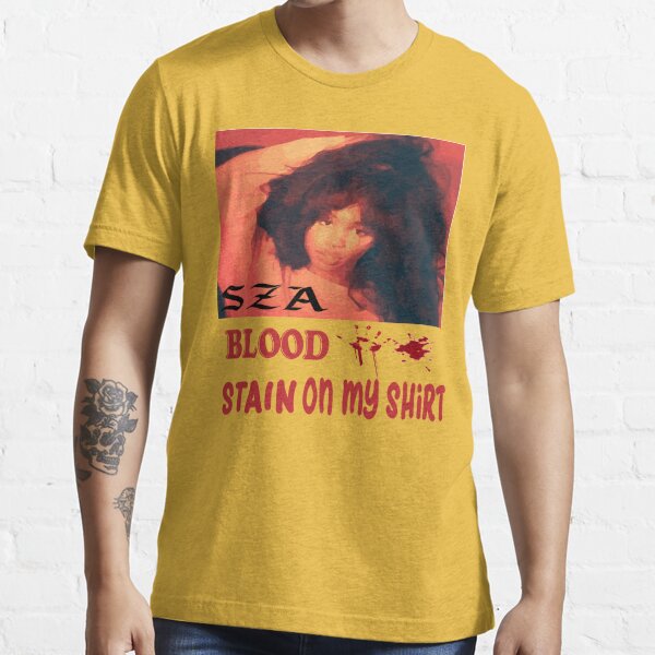 blood stain on my sza lyrics  Essential T-Shirt for Sale by