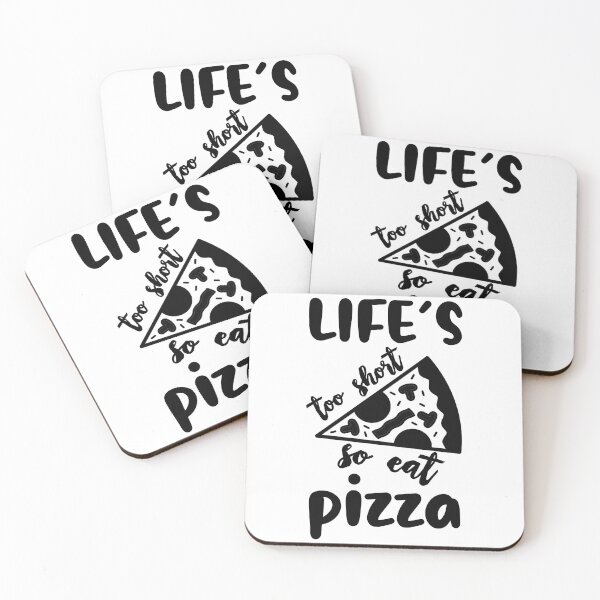 Item preview, Life's too short so eat pizza, love pizza cut file, pizza lover, eat pizza quote cut file, food quote cricut designed and sold by sirrab.