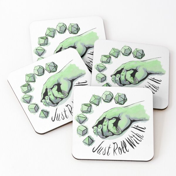Item preview, Just Roll With It Green designed and sold by ADracars.