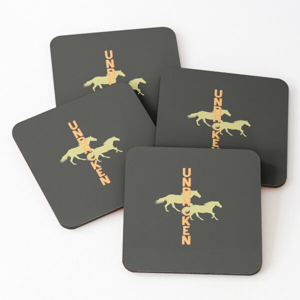 Item preview, UNBROKEN Running Horses designed and sold by ChunkyMonty.