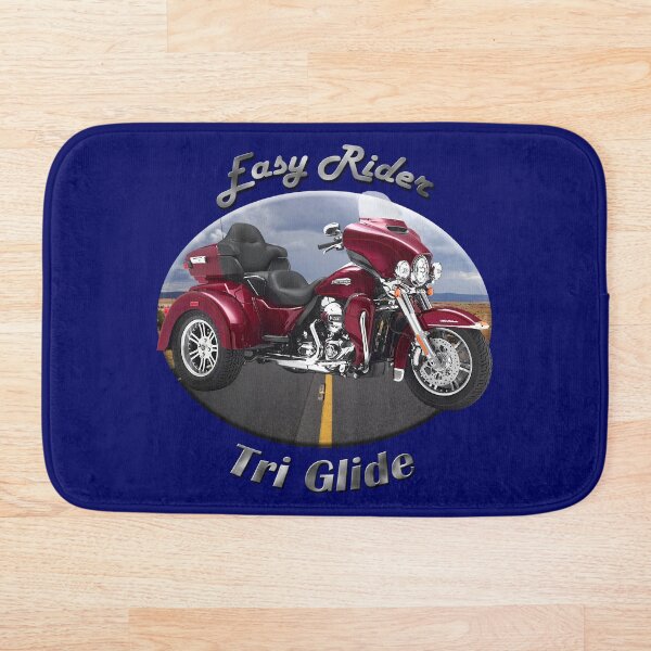 Harley Davidson Tri Glide Easy Rider Bath Mat
