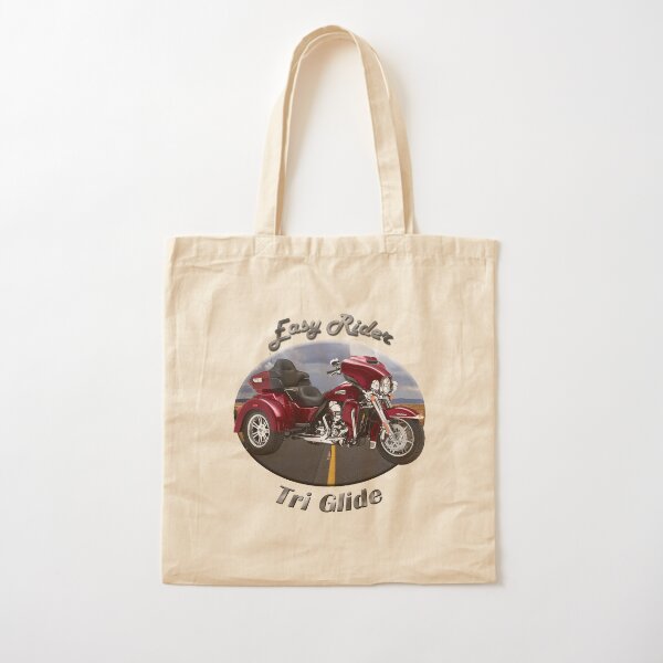 Harley Davidson Tri Glide Easy Rider Cotton Tote Bag