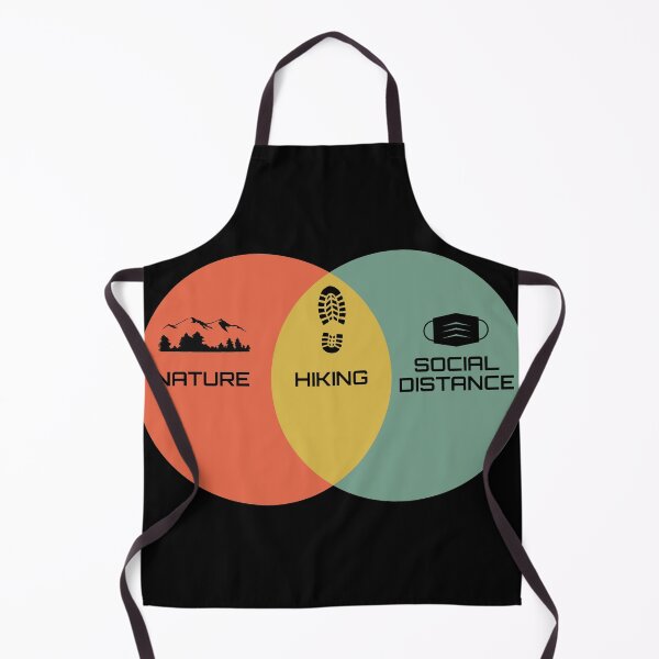 Item preview, Hiking Diagram - Nature, Social Distance, Hiking designed and sold by TKsTees.