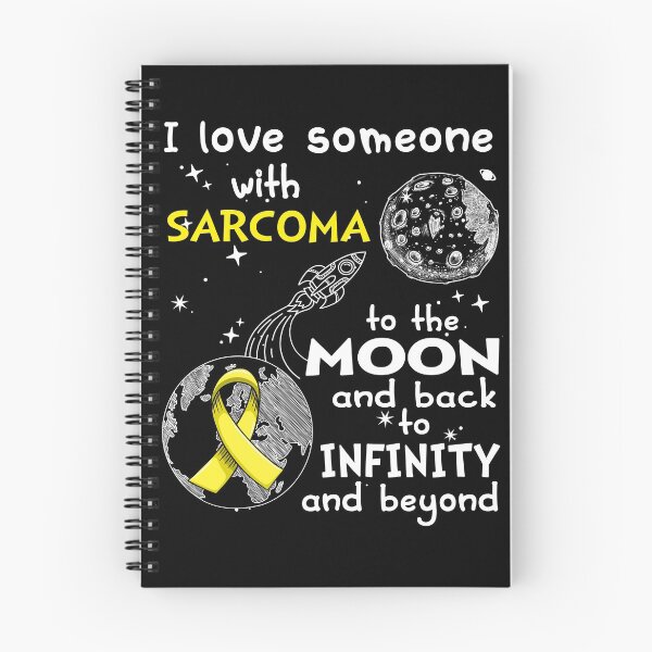Item preview, I Love Someone With Sarcoma To The Moon And Back designed and sold by heppenp.