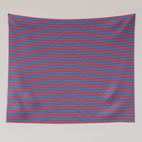 Item preview, boogie stripes - blue & red designed and sold by puzzleteez.