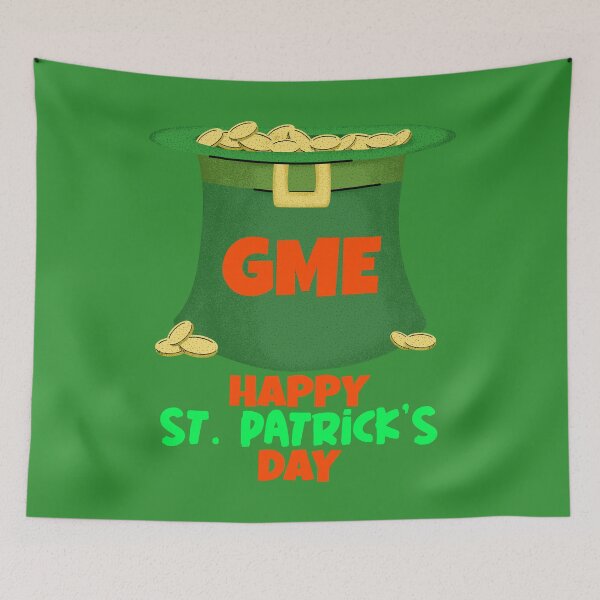 Item preview, Happy St. Patrick's Day Brought To You By GME Tendies designed and sold by alancrapopod.
