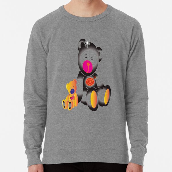grey teddy bear sweater