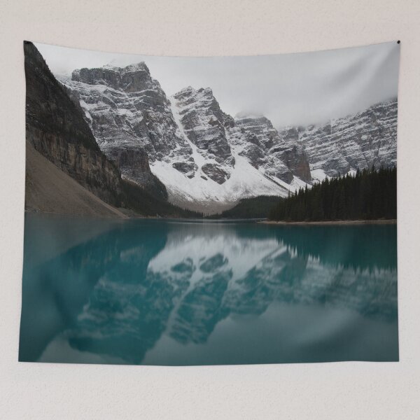 Item preview, Lake With Snowy Mountain Range designed and sold by NoSpecialShop.