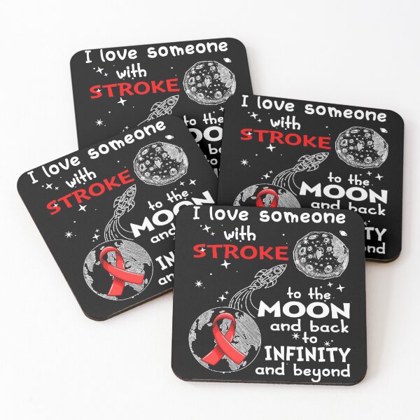 Item preview, I Love Someone With Stroke To The Moon And Back designed and sold by heppenp.