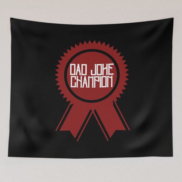 Item preview, Dad Joke Champion Medal Design designed and sold by KAB3.