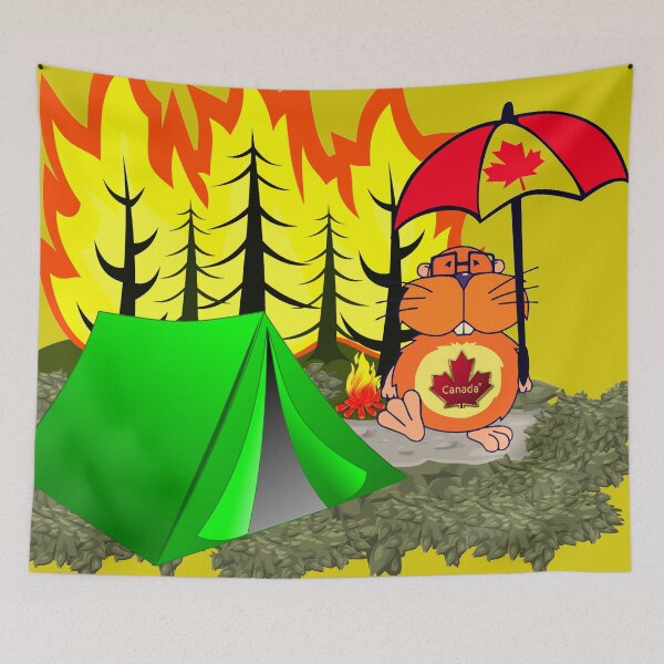 Item preview, Canada Summer Camping designed and sold by yokie1111.