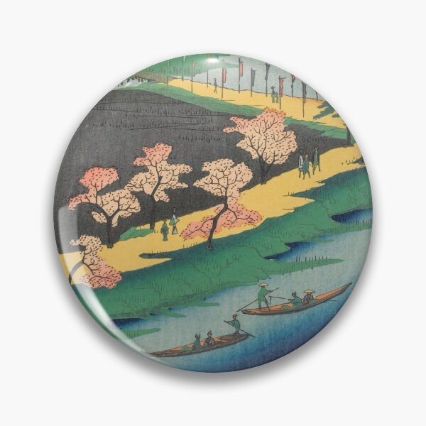Artikelvorschau, Frühlings-Azuma-Schrein Vintage Ukiyo-e japanische Kunst entworfen und verkauft von VintageArchive.