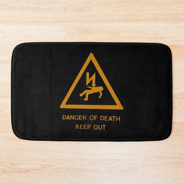 Item preview, Danger of Death KEEP OUT designed and sold by Fiona Gray.