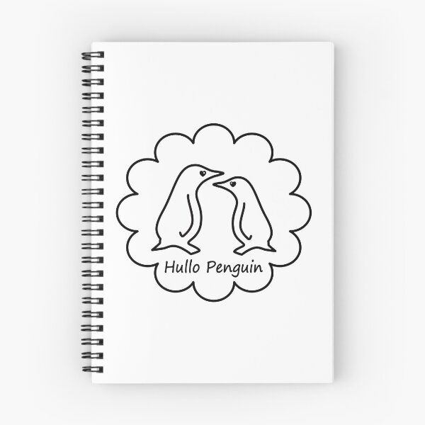Item preview, Hullo Penguin (b) designed and sold by Lesley Wilson.