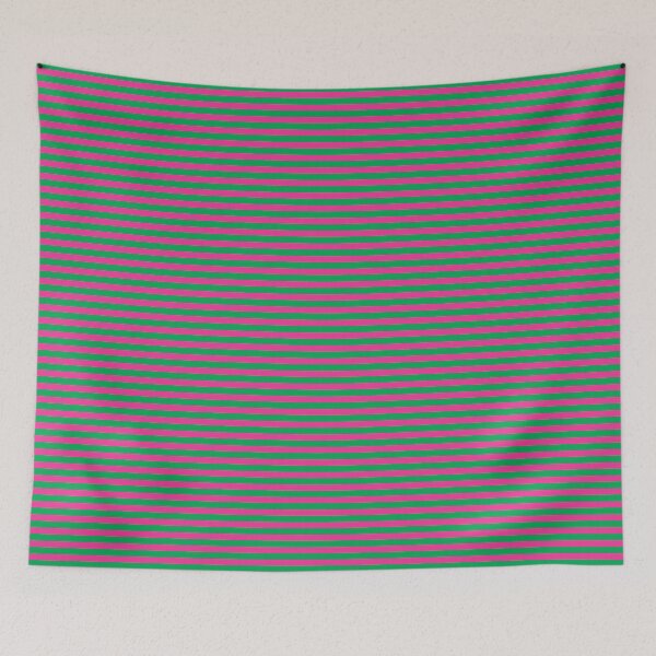 Item preview, boogie stripes - pink & green designed and sold by puzzleteez.