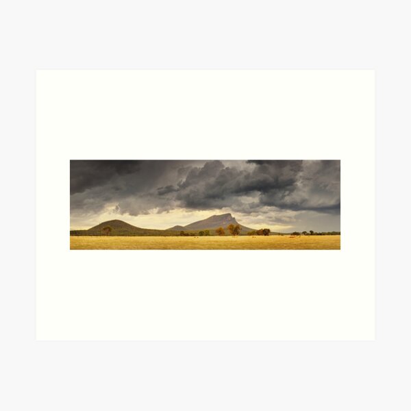 Mount Abrupt Storm, Grampians, Victoria, Australia Art Print