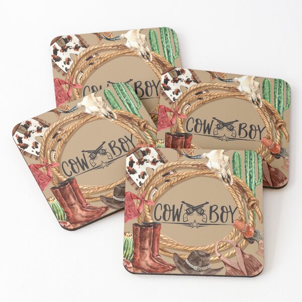 Item preview, WESTERN COWBOY ART/COWBOY UP/ COWBOY LET RIDE designed and sold by wildwhimsical.