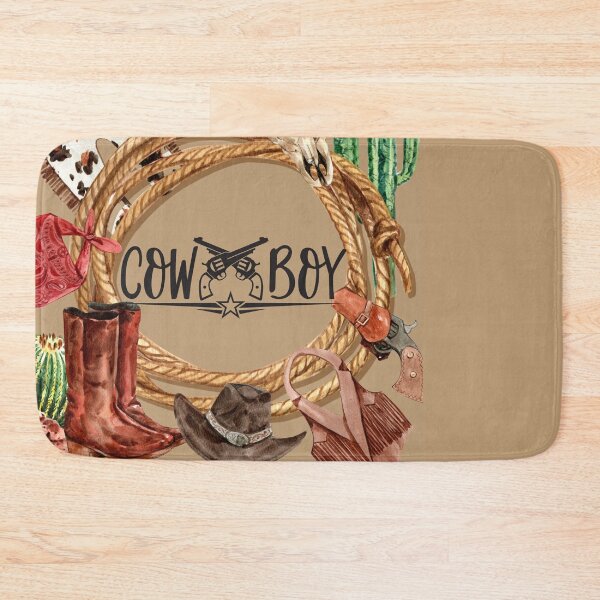 Item preview, WESTERN COWBOY ART/COWBOY UP/ COWBOY LET RIDE designed and sold by wildwhimsical.