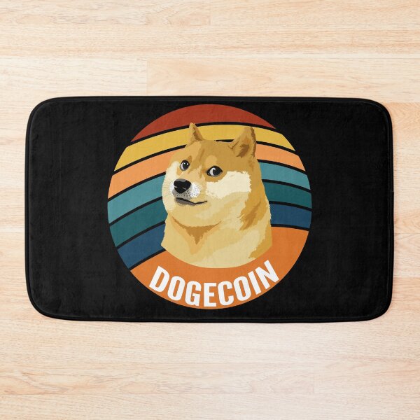 Item preview, Dogecoin Oval Sunset designed and sold by Bitcoin-Fashion.
