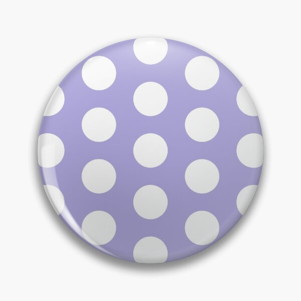 Item preview, White polkadots on lilac designed and sold by LittleBettyMakes.