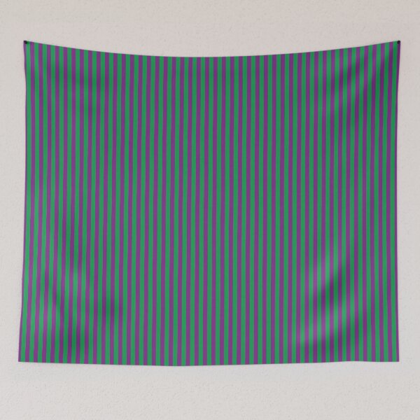 Item preview, woogie stripes - green & purple designed and sold by puzzleteez.