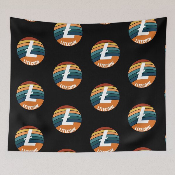 Item preview, Litecoin Oval Sunset designed and sold by Bitcoin-Fashion.