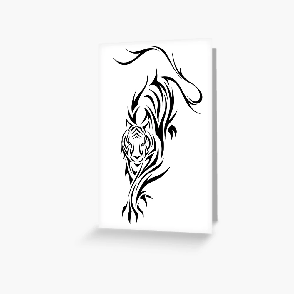 Amazon.com : Tribal Tiger Temporary Face Tattoos Fake Animal Full Face  Tattoo Stickers Tiger Print Face Tattoo,4-Sheet : Beauty & Personal Care