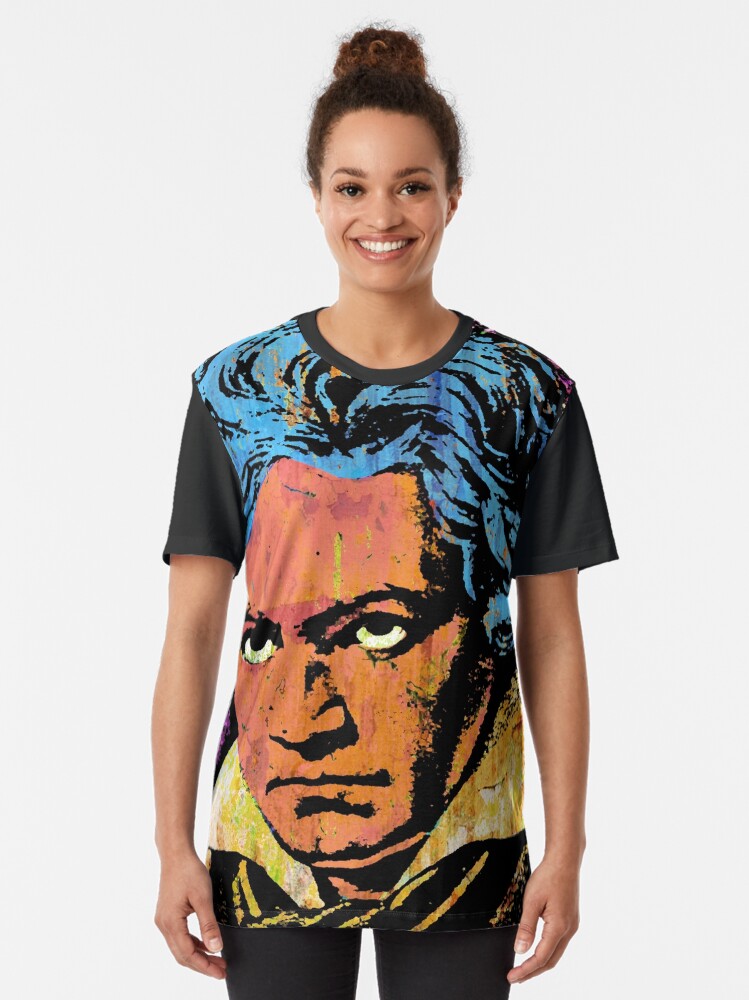 Beethoven Vintage Shirt : "beethoven" T-shirt By Impactees