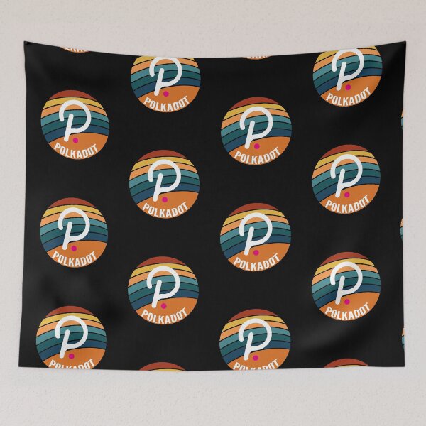 Item preview, Polkadot Oval Sunset designed and sold by Bitcoin-Fashion.