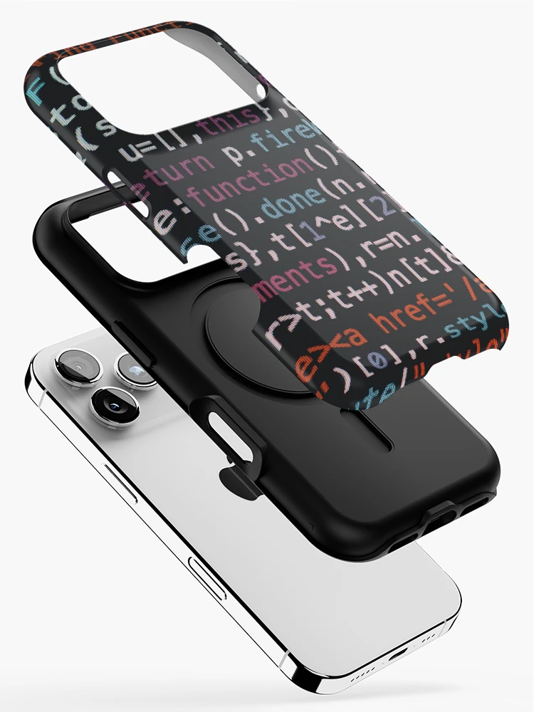 Thumbnail 2 of 4, iPhone Case, Colorful Java Script designed and sold by jerankin.