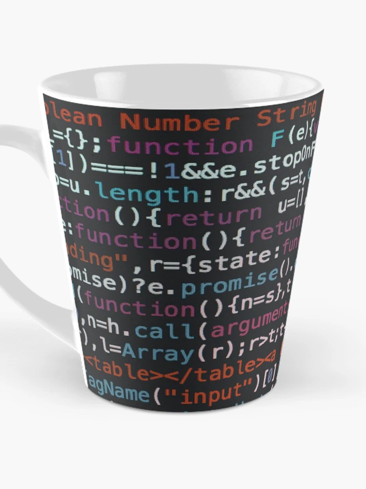 Thumbnail 3 of 4, Coffee Mug, Colorful Java Script designed and sold by jerankin.