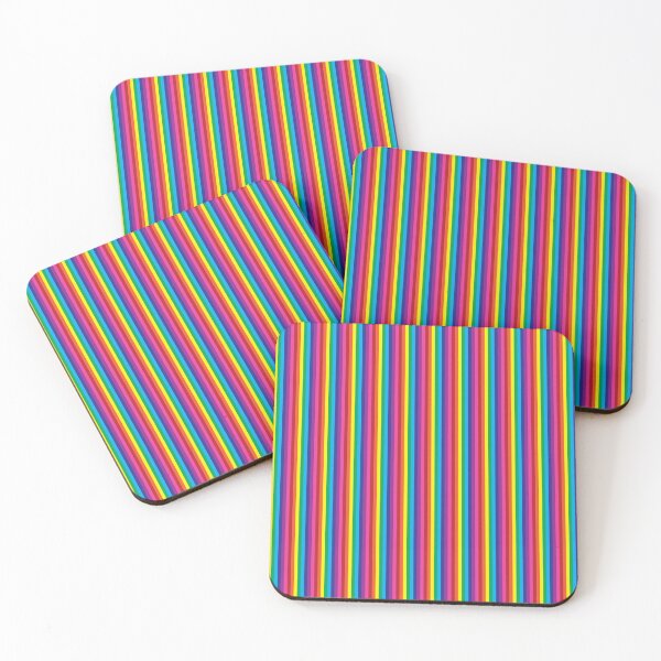 Item preview, woogie stripes - rainbow designed and sold by puzzleteez.