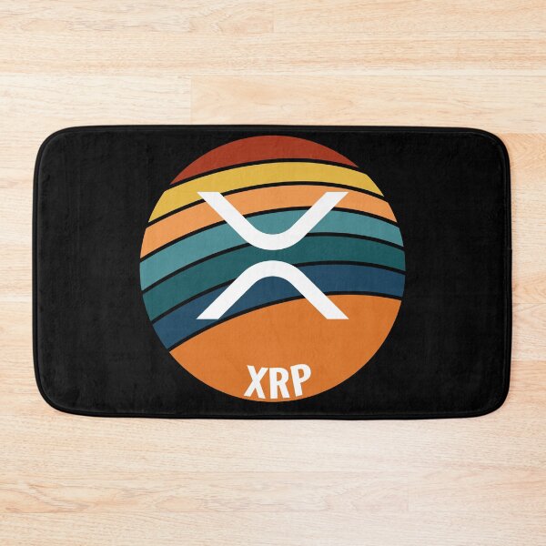 Item preview, XRP Ripple Oval Sunset designed and sold by Bitcoin-Fashion.