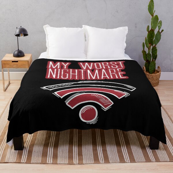 Item preview, No Network - My Worst Nightmare designed and sold by DELMEO.