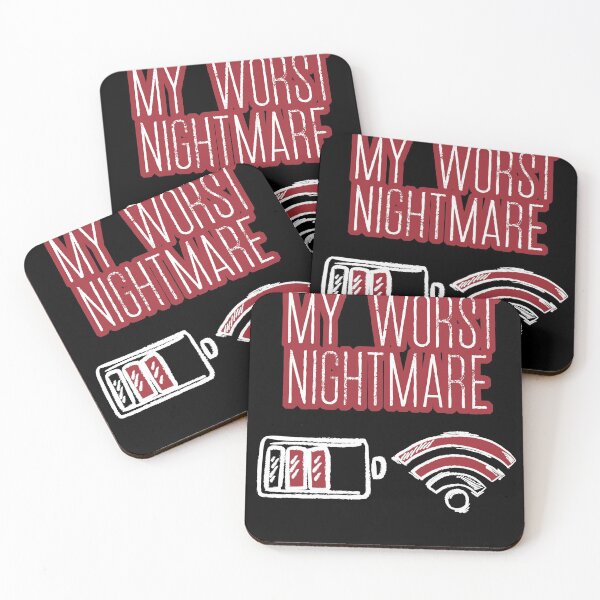 Item preview, No Network - My Worst Nightmare designed and sold by DELMEO.