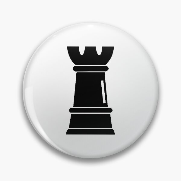 Funny rook as a chess piece - Chess Rook - Pin
