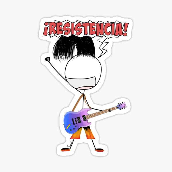 ¡Resistencia! Pegatina