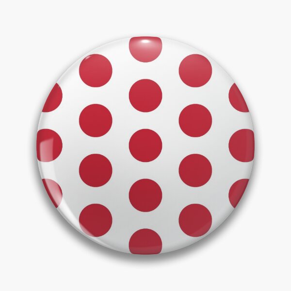 Item preview, Red polkadots on white designed and sold by LittleBettyMakes.