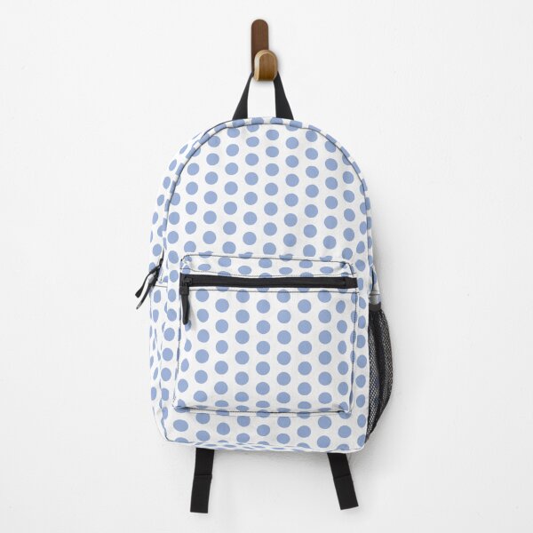 Item preview, Sky blue polkadots on white designed and sold by LittleBettyMakes.